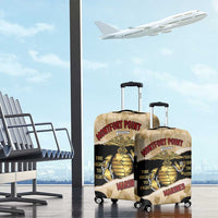 Montfort Point Marines Luggage Cover African American First To Fight Prejudice