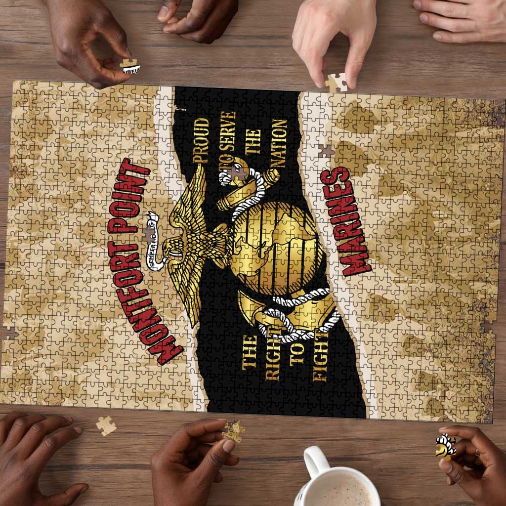 Montfort Point Marines Puzzle African American First To Fight Prejudice
