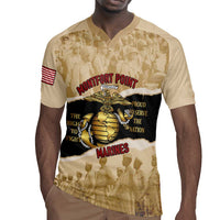 Montfort Point Marines Rugby Jersey African American First To Fight Prejudice