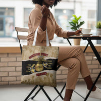 Montfort Point Marines Tote Bag African American First To Fight Prejudice