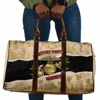 Montfort Point Marines Travel Bag African American First To Fight Prejudice
