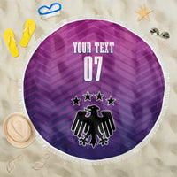 Germany Football Beach Blanket Nationalelf Pink Revolution LT7 - Wonder Print Shop