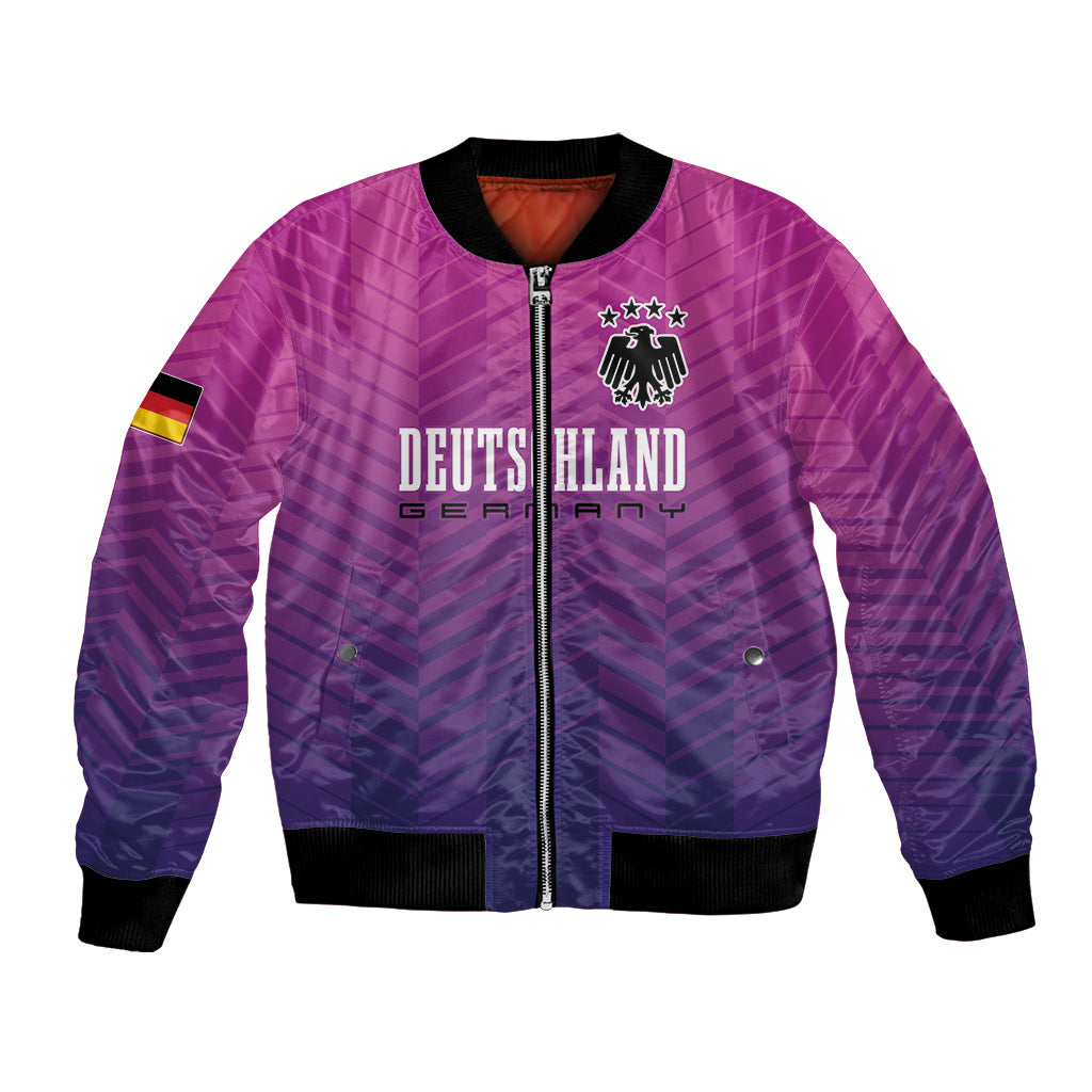 Germany Football Bomber Jacket Nationalelf Pink Revolution LT7 - Wonder Print Shop