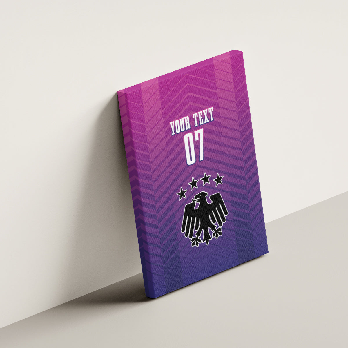 Germany Football Canvas Wall Art Nationalelf Pink Revolution LT7 - Wonder Print Shop