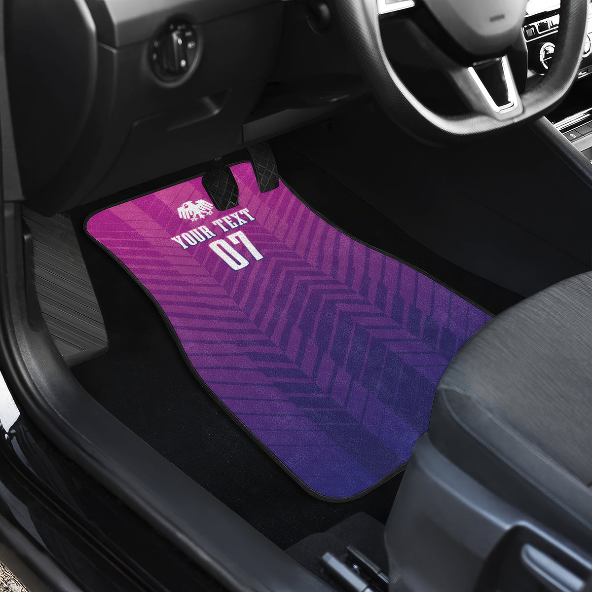 Germany Football Car Mats Nationalelf Pink Revolution LT7 - Wonder Print Shop