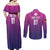 Germany Football Couples Matching Off Shoulder Maxi Dress and Long Sleeve Button Shirt Nationalelf Pink Revolution