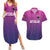 Germany Football Couples Matching Summer Maxi Dress and Hawaiian Shirt Nationalelf Pink Revolution LT7 - Wonder Print Shop