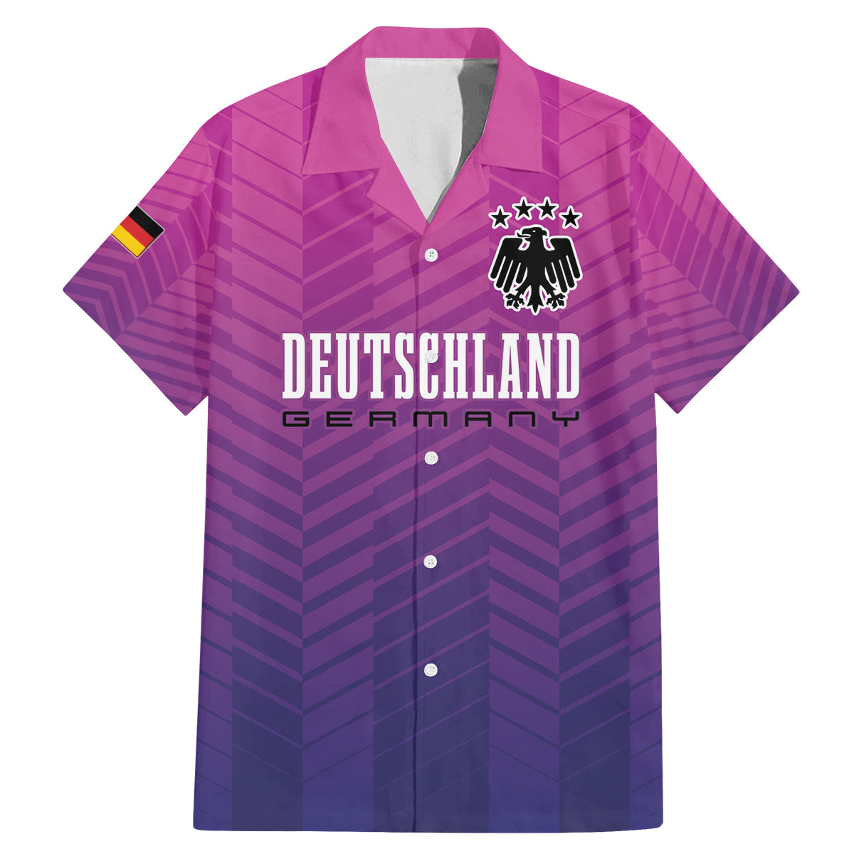 Germany Football Family Matching Mermaid Dress and Hawaiian Shirt Nationalelf Pink Revolution LT7 - Wonder Print Shop
