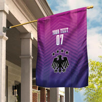 Germany Football Garden Flag Nationalelf Pink Revolution - Wonder Print Shop