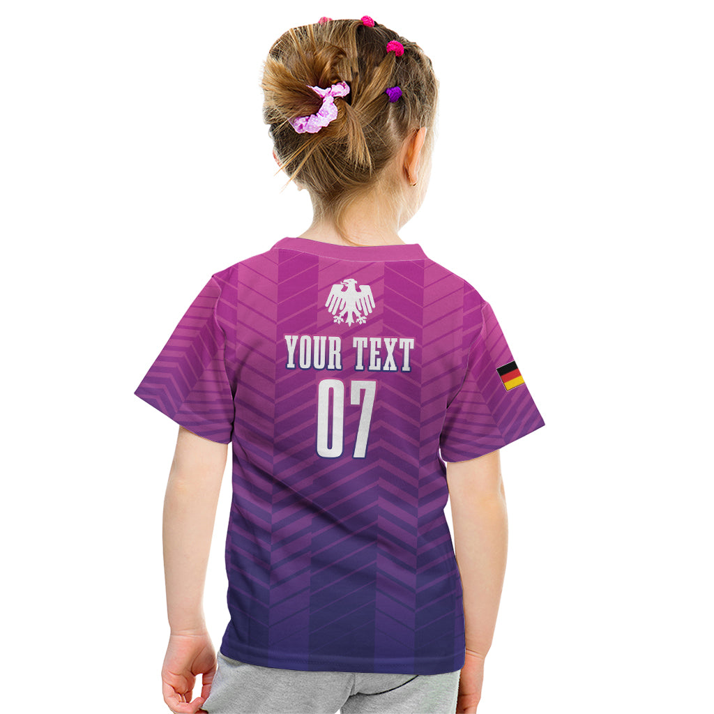 Germany Football Kid T Shirt Nationalelf Pink Revolution - Wonder Print Shop