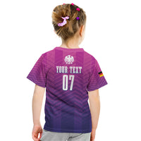 Germany Football Kid T Shirt Nationalelf Pink Revolution - Wonder Print Shop