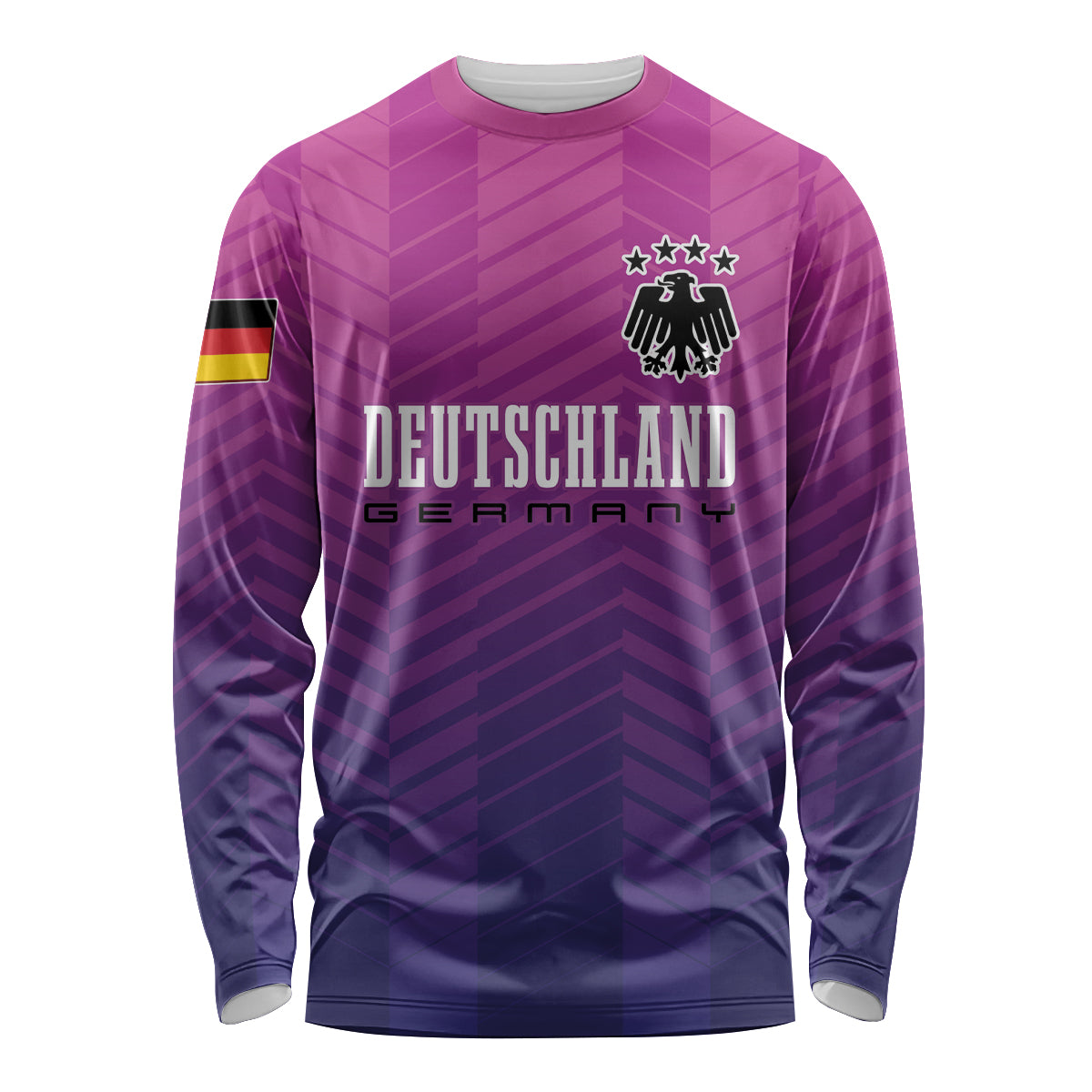 Germany Football Long Sleeve Shirt Nationalelf Pink Revolution - Wonder Print Shop