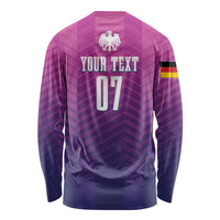 Germany Football Long Sleeve Shirt Nationalelf Pink Revolution - Wonder Print Shop