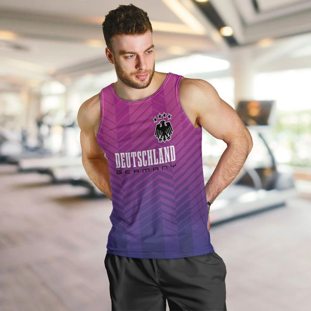 Germany Football Men Tank Top Nationalelf Pink Revolution - Wonder Print Shop