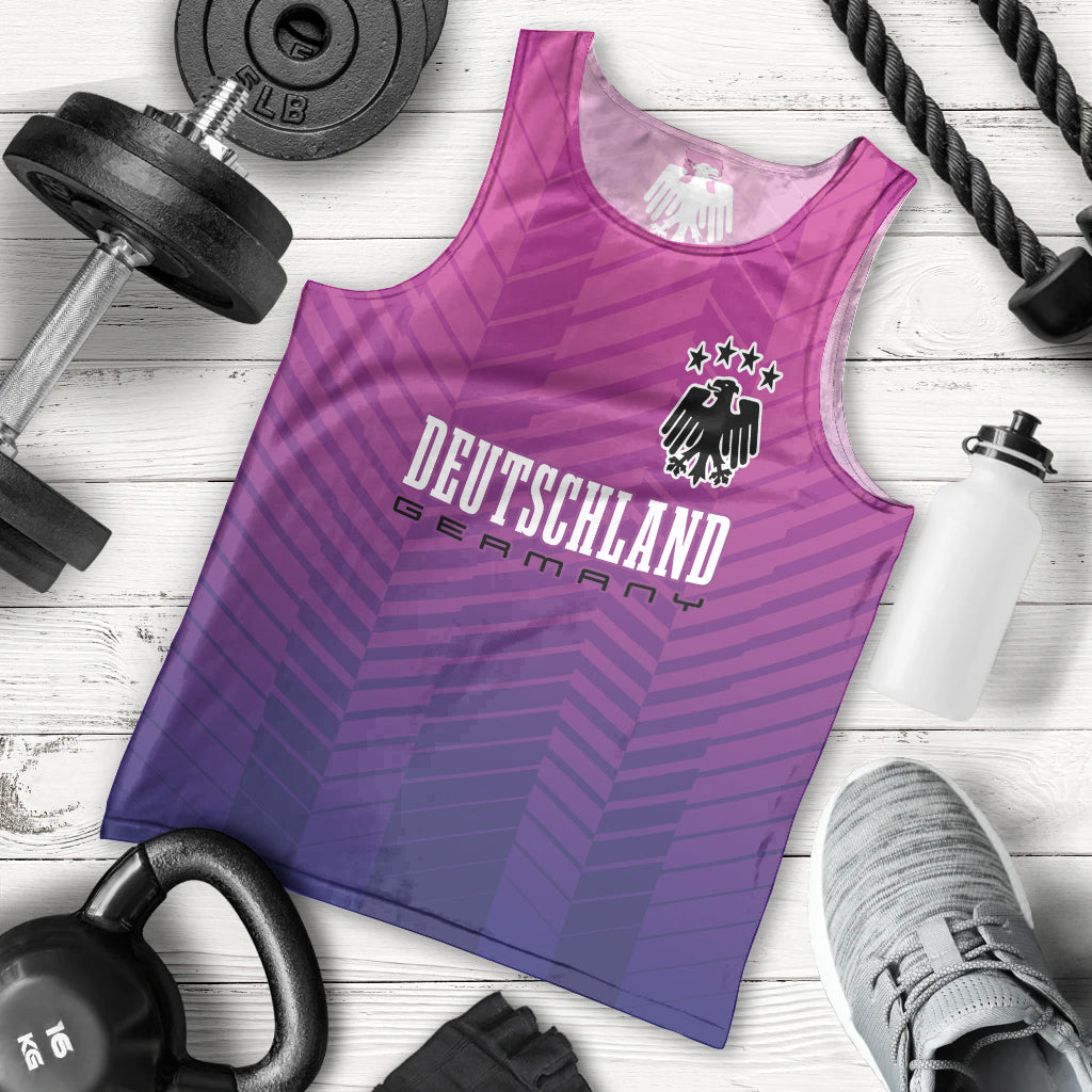 Germany Football Men Tank Top Nationalelf Pink Revolution - Wonder Print Shop