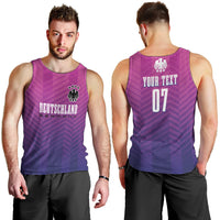 Germany Football Men Tank Top Nationalelf Pink Revolution - Wonder Print Shop