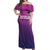 Germany Football Off Shoulder Maxi Dress Nationalelf Pink Revolution - Wonder Print Shop
