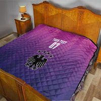 Germany Football Quilt Nationalelf Pink Revolution - Wonder Print Shop