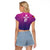 Germany Football Raglan Cropped T Shirt Nationalelf Pink Revolution - Wonder Print Shop