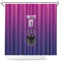 Germany Football Shower Curtain Nationalelf Pink Revolution