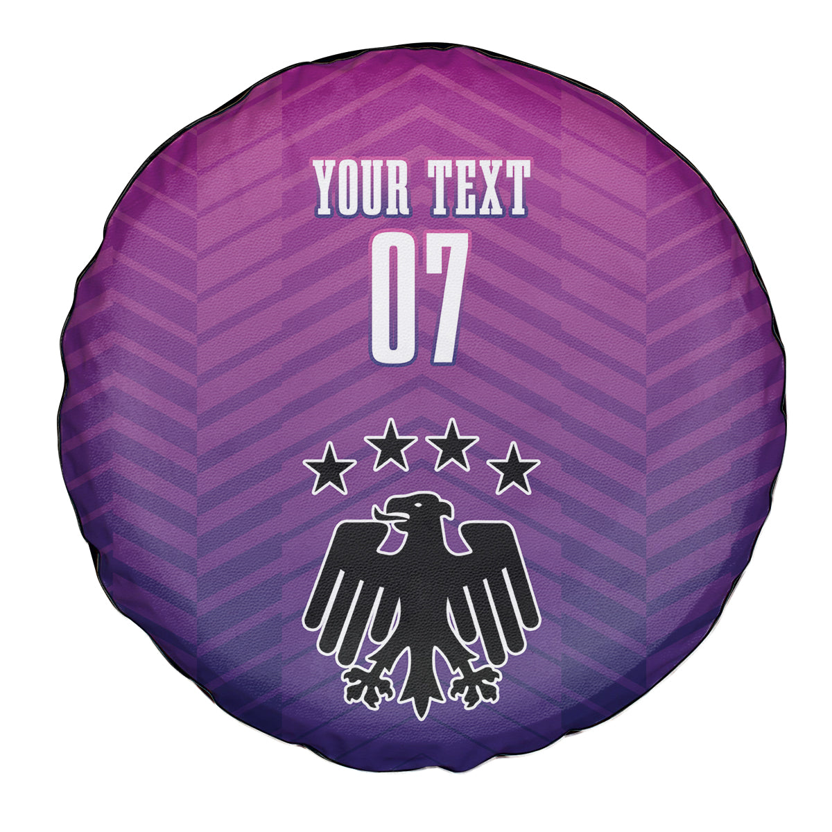 Germany Football Spare Tire Cover Nationalelf Pink Revolution - Wonder Print Shop