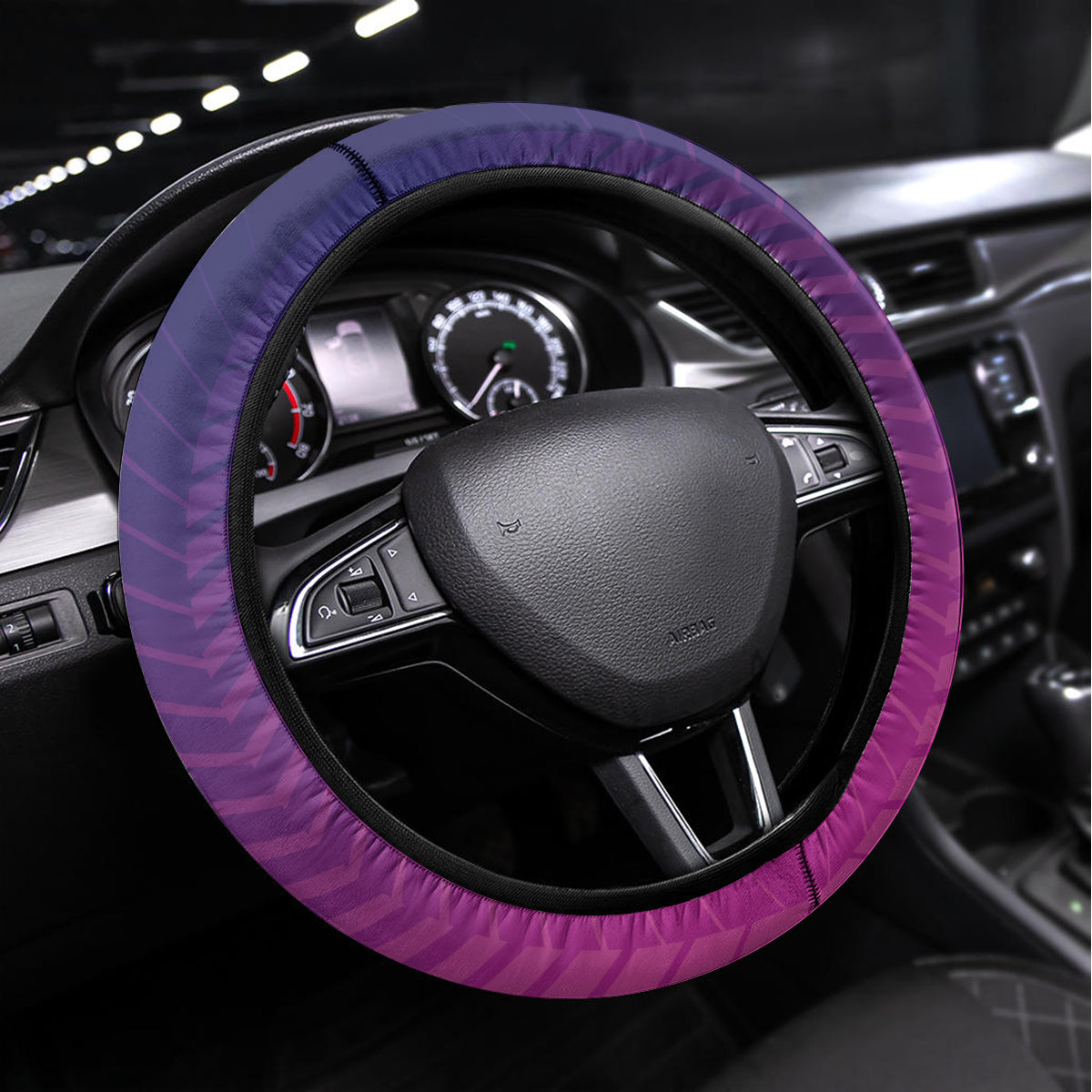 Germany Football Steering Wheel Cover Nationalelf Pink Revolution - Wonder Print Shop