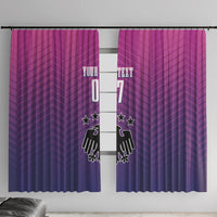 Germany Football Window Curtain Nationalelf Pink Revolution - Wonder Print Shop