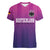 Germany Football Women V-Neck T-Shirt Nationalelf Pink Revolution - Wonder Print Shop