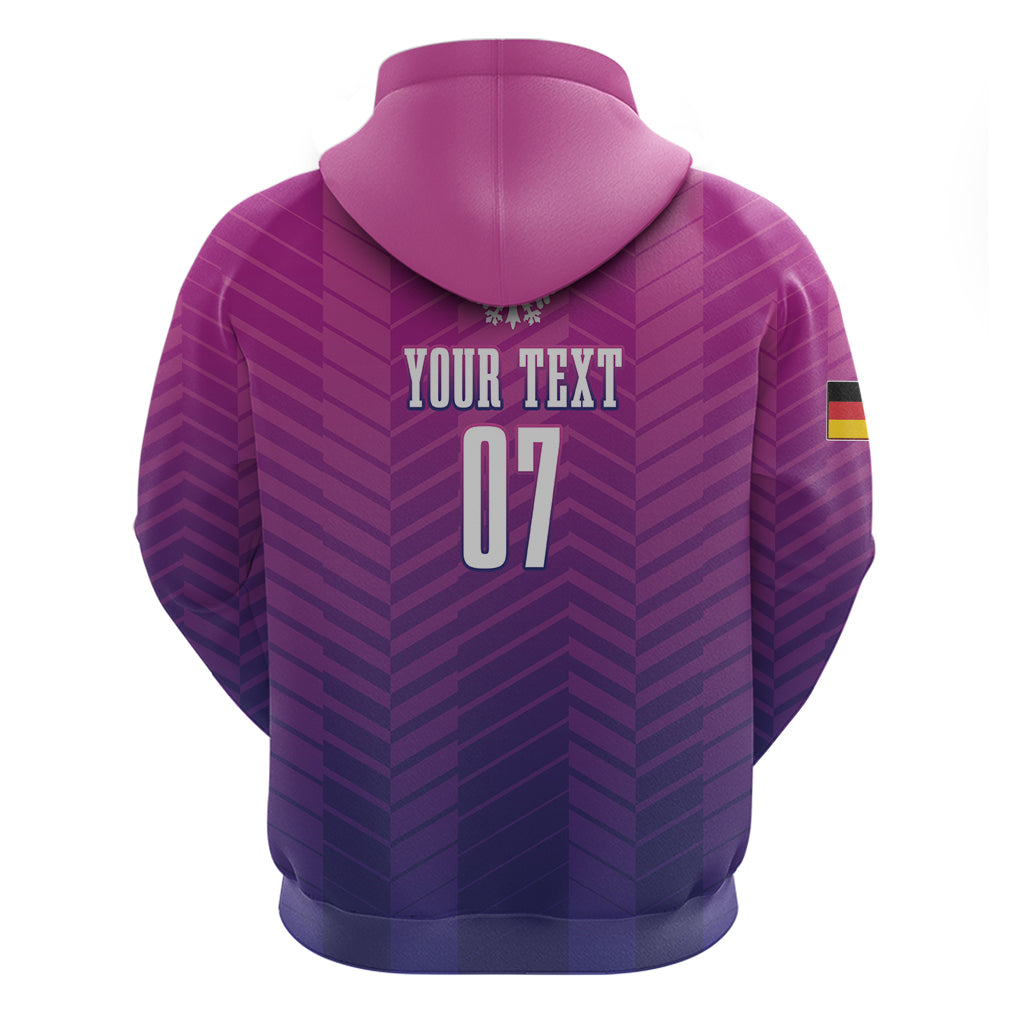 Germany Football Zip Hoodie Nationalelf Pink Revolution - Wonder Print Shop