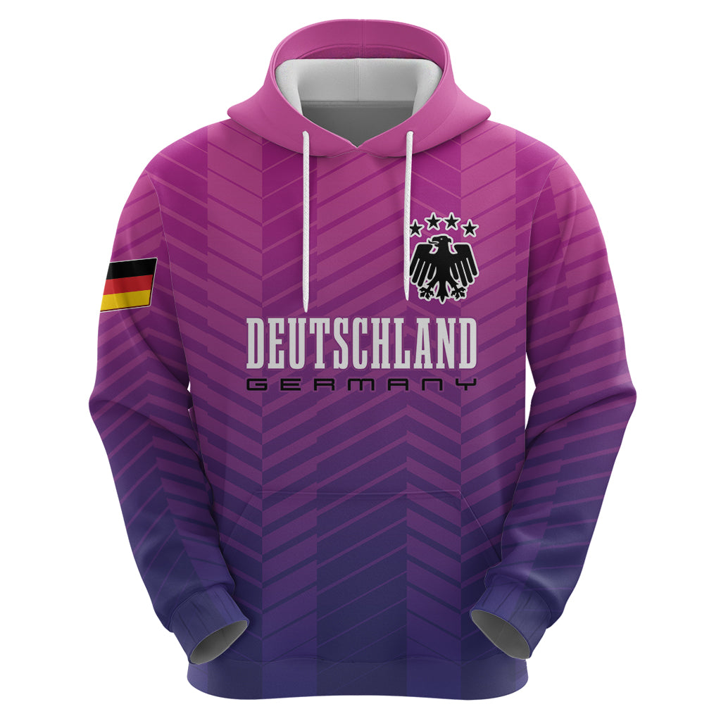 Germany Football Zip Hoodie Nationalelf Pink Revolution - Wonder Print Shop