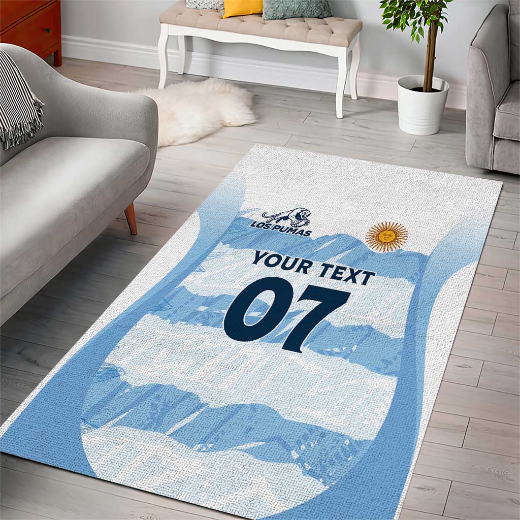 Argentina Rugby Los Pumas Custom Area Rug Traditional Colors - Wonder Print Shop