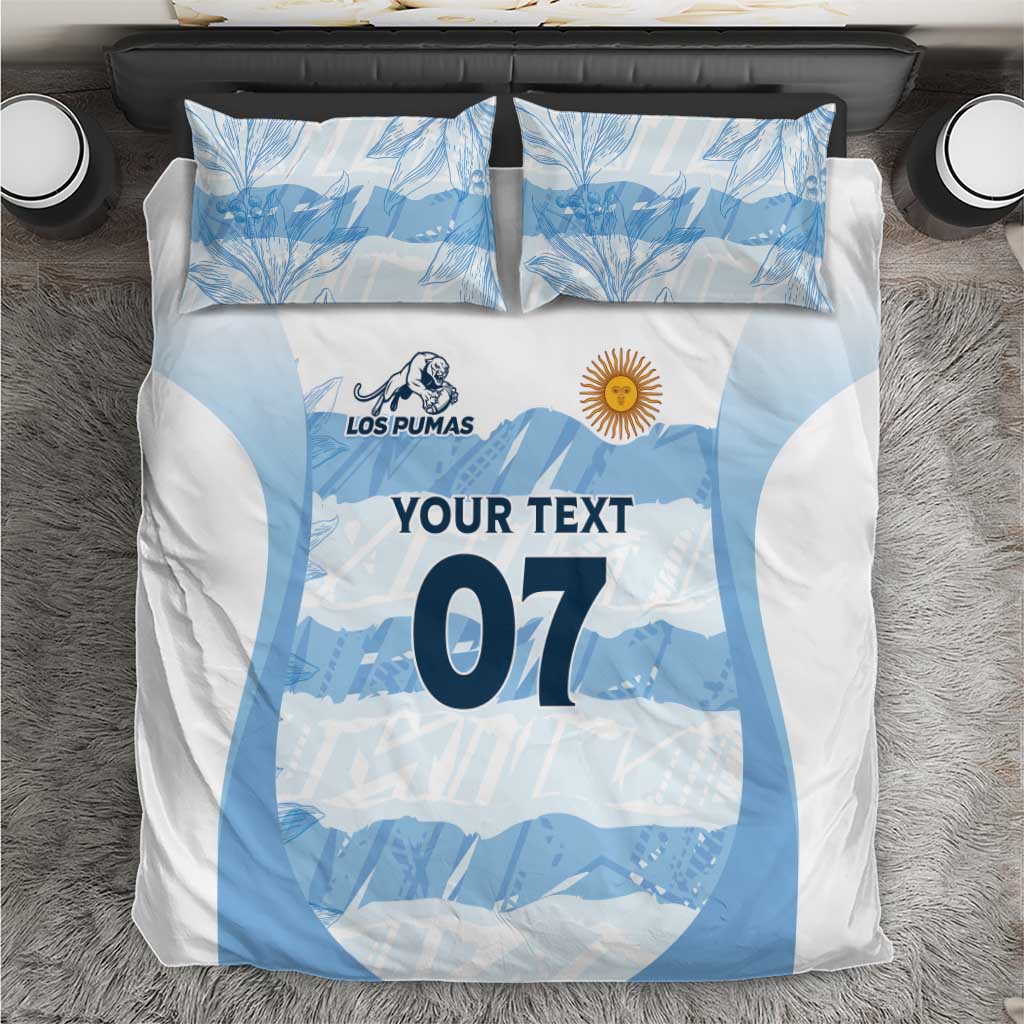 Argentina Rugby Los Pumas Custom Bedding Set Traditional Colors - Wonder Print Shop