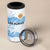 Argentina Rugby Los Pumas Custom 4 in 1 Can Cooler Tumbler Traditional Colors - Wonder Print Shop