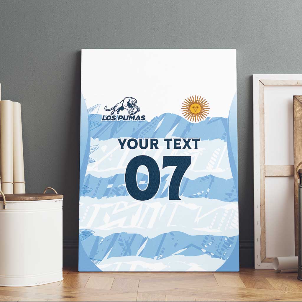 Argentina Rugby Los Pumas Custom Canvas Wall Art Traditional Colors - Wonder Print Shop