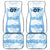 Argentina Rugby Los Pumas Custom Car Mats Traditional Colors - Wonder Print Shop