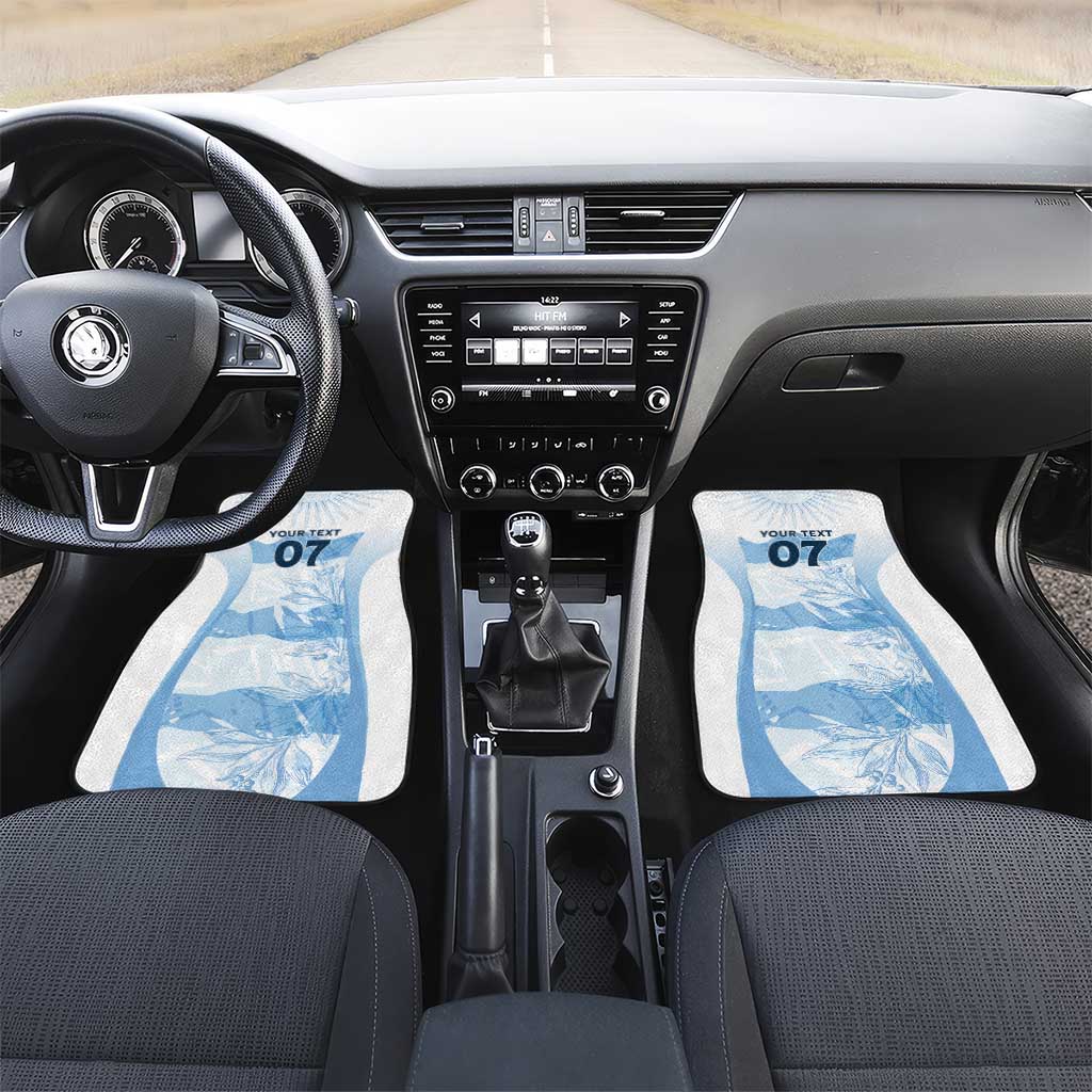 Argentina Rugby Los Pumas Custom Car Mats Traditional Colors - Wonder Print Shop