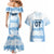 Argentina Rugby Los Pumas Custom Couples Matching Mermaid Dress and Hawaiian Shirt Traditional Colors - Wonder Print Shop