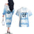 Argentina Rugby Los Pumas Custom Couples Matching Off The Shoulder Long Sleeve Dress and Hawaiian Shirt Traditional Colors - Wonder Print Shop