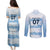 Argentina Rugby Los Pumas Custom Couples Matching Puletasi and Long Sleeve Button Shirt Traditional Colors - Wonder Print Shop