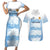 Argentina Rugby Los Pumas Custom Couples Matching Short Sleeve Bodycon Dress and Hawaiian Shirt Traditional Colors - Wonder Print Shop