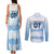Argentina Rugby Los Pumas Custom Couples Matching Tank Maxi Dress and Long Sleeve Button Shirt Traditional Colors - Wonder Print Shop