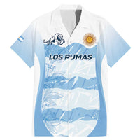 Argentina Rugby Los Pumas Custom Family Matching Mermaid Dress and Hawaiian Shirt Traditional Colors - Wonder Print Shop
