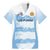 Argentina Rugby Los Pumas Custom Family Matching Mermaid Dress and Hawaiian Shirt Traditional Colors - Wonder Print Shop