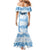 Argentina Rugby Los Pumas Custom Family Matching Mermaid Dress and Hawaiian Shirt Traditional Colors - Wonder Print Shop