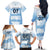 Argentina Rugby Los Pumas Custom Family Matching Off The Shoulder Long Sleeve Dress and Hawaiian Shirt Traditional Colors - Wonder Print Shop