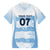 Argentina Rugby Los Pumas Custom Family Matching Off The Shoulder Long Sleeve Dress and Hawaiian Shirt Traditional Colors - Wonder Print Shop