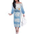 Argentina Rugby Los Pumas Custom Family Matching Off The Shoulder Long Sleeve Dress and Hawaiian Shirt Traditional Colors - Wonder Print Shop