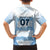 Argentina Rugby Los Pumas Custom Family Matching Short Sleeve Bodycon Dress and Hawaiian Shirt Traditional Colors - Wonder Print Shop
