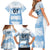 Argentina Rugby Los Pumas Custom Family Matching Short Sleeve Bodycon Dress and Hawaiian Shirt Traditional Colors - Wonder Print Shop