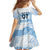 Argentina Rugby Los Pumas Custom Family Matching Summer Maxi Dress and Hawaiian Shirt Traditional Colors - Wonder Print Shop